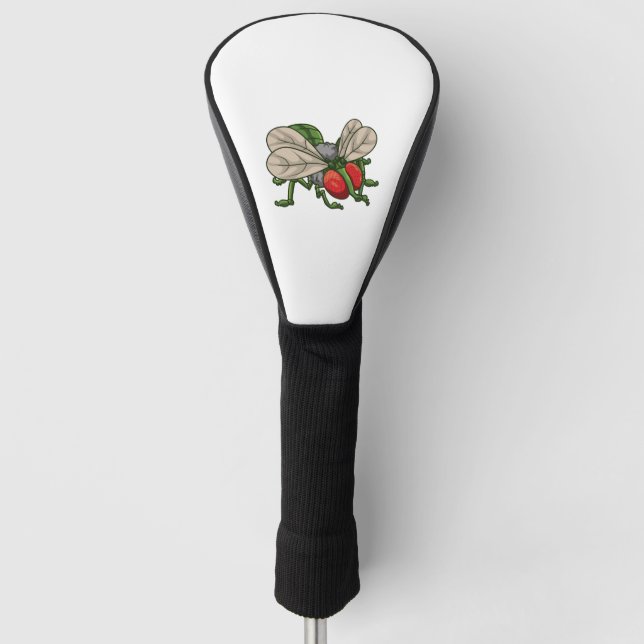 gefährliche Libelle Golf Headcover (Vorderseite)