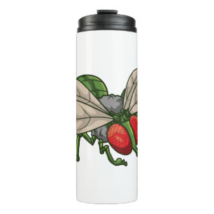 gefährliche Libelle Thermosbecher