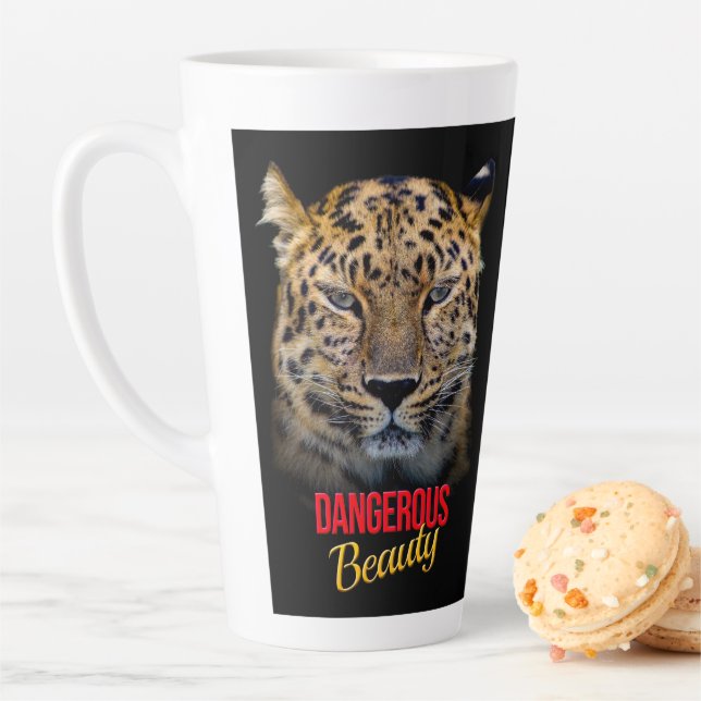 Gefährliche Schönheit - Leopard Tasse (Beispiel)