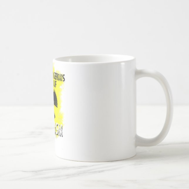 gefährlicher Optimismus Kaffeetasse (Rechts)