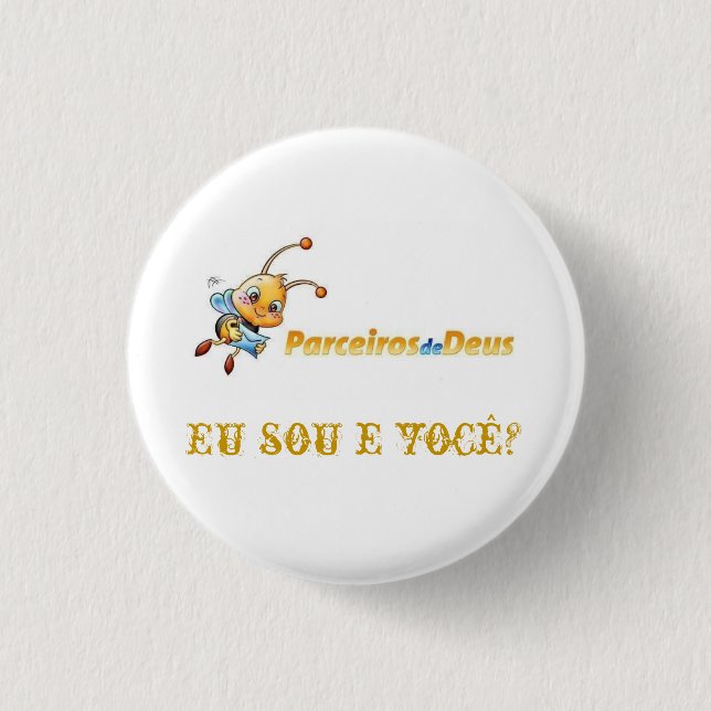 Gefährte von GOTT Button (Vorderseite)