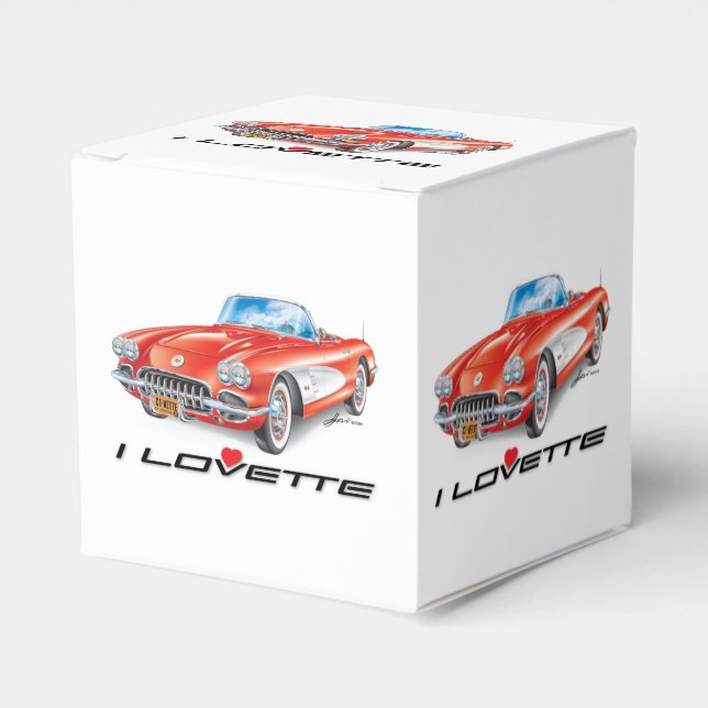 Gefallen Box Geschenkschachtel (Vorderseite)