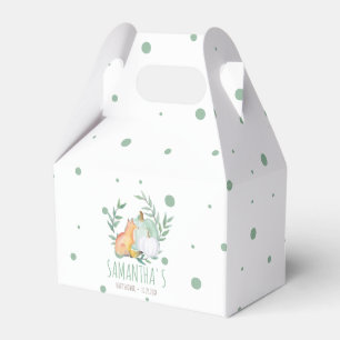 Gefallen Boxen Baby Dusche Fall Wasserfarbe Pumpki Geschenkschachtel