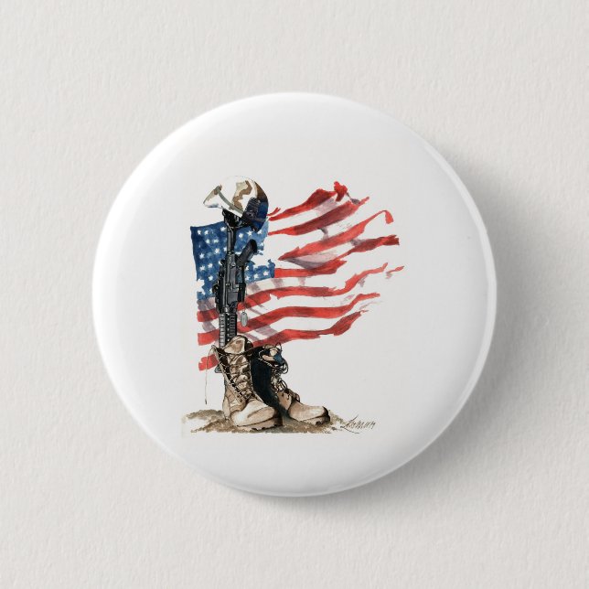 Gefallen Button (Vorderseite)