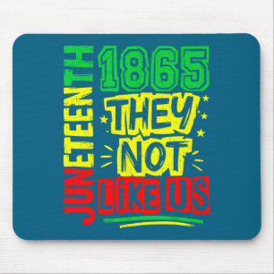 Gefallen Freiheit schwarze Geschichte Juneteenth 1 Mousepad