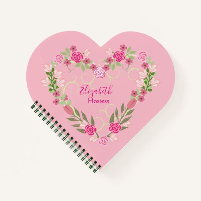 Gefallen für Ihre Hochzeitsherberin Notizbuch (Vorderseite)