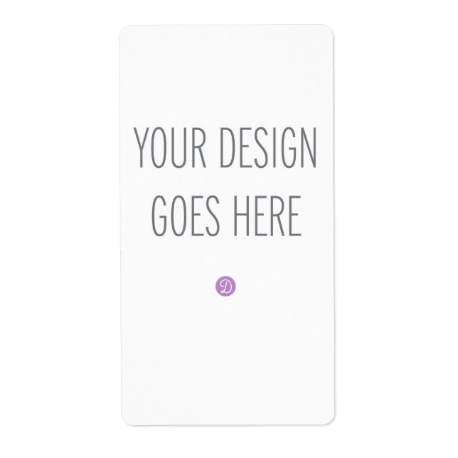 Gefallen/Geschenketikett-Aufkleber (Vorne)