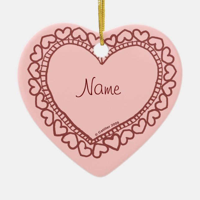 Gefallen haben die Zierdekorationen Keramikornament (Vorne)