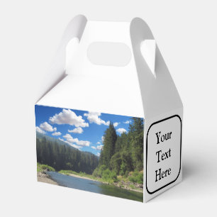 Gefallen Kartons Giebel Personalisiert California Geschenkschachtel