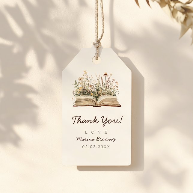 Gefallen Tag für Storybook Babydusche Geschenkanhänger (Von Creator hochgeladen)