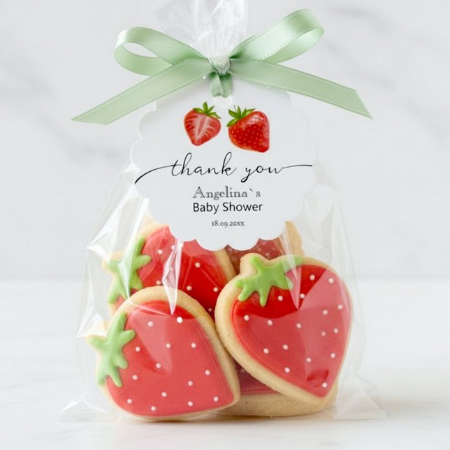 Gefallen Tags Danke Baby Dusche. Geschenkanhänger (Von Creator hochgeladen)