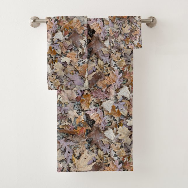 Gefallene Blätter Badhandtuch Set (Insitu)