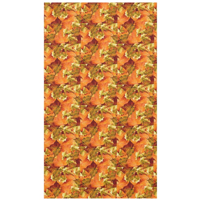 Gefallene Herbstleaves Tischdecke (Vorderseite)
