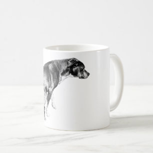 Gefallene Jungtiere im Herbst Schatten Kaffeetasse