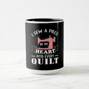 Gefallene Quilter-Geschenke Tasse