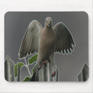 Gefallene Taube-Mauspad Engel Mousepad