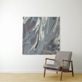 Gefallene Waves Art | Modernste abstrakte Malerei Wandteppich