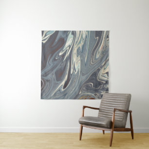Gefallene Waves Art   Modernste abstrakte Malerei Wandteppich