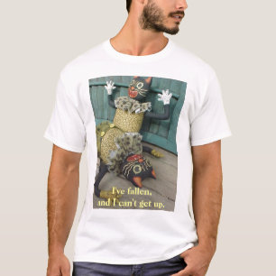 Gefallenen Lukes kann nicht aufstehen, bin ich und T-Shirt