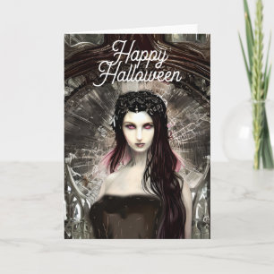 Gefallener Engel   Dark Art Halloween Karte