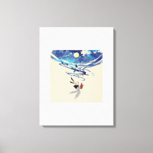 "Gefallener Engel" Leinwandkunst Leinwanddruck