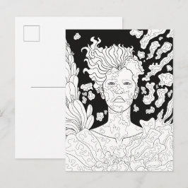 Gefallener Engel Postkarte