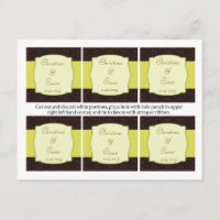 Gefällige Tags Licht/Olive Green Kronleuchter Brow