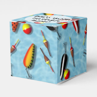 Gefälligkeit/Geschenkboxen - Bob und Lures in der Geschenkschachtel