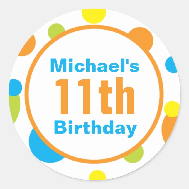 Gefälligkeitsaufkleber - Splashing Fun in der Sonn Runder Aufkleber (Vorderseite)