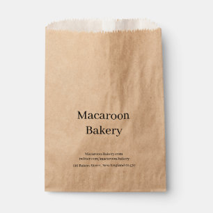 Gefälligkeitsbeutel - Makronen-Design Geschenktütchen
