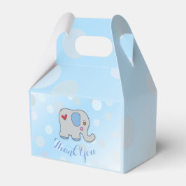 Gefälligkeitsbox - Elefante Bebé Geschenkschachtel