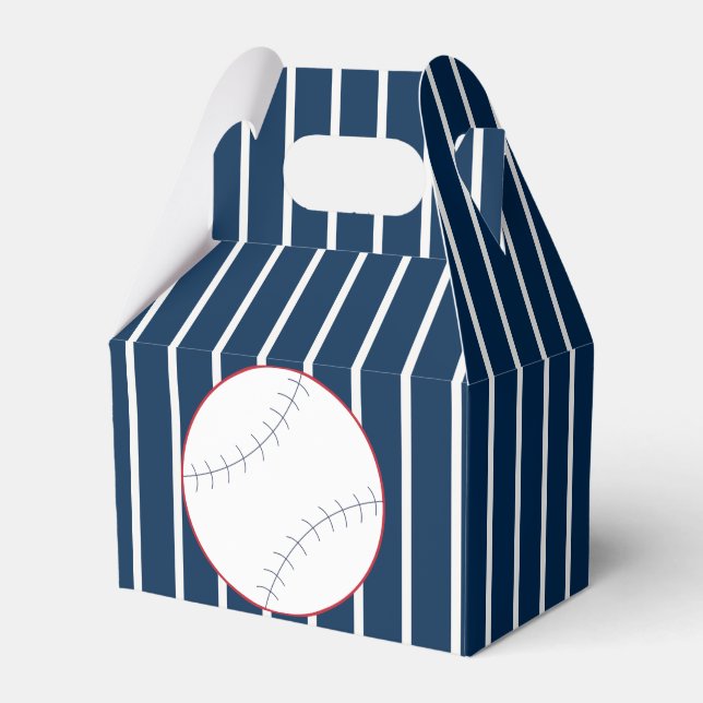 Gefälligkeitsbox für die Marine gestreift Geschenkschachtel (Vorderseite)