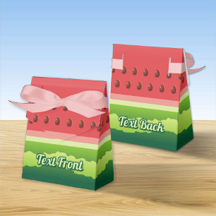 Gefälligkeitsbox für Wassermelone Geschenkschachtel
