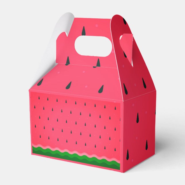 Gefälligkeitsboxen für Wassermelone Geschenkschachtel (Vorderseite)