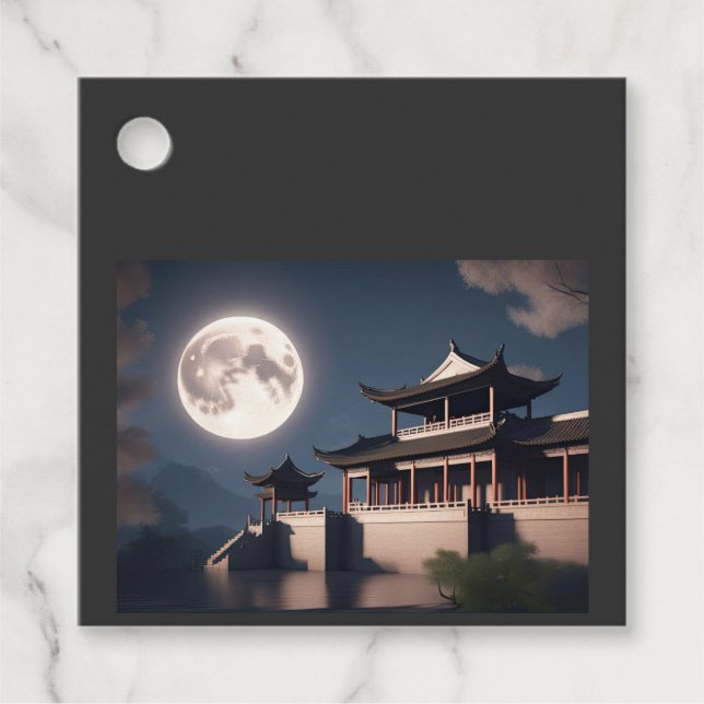 Gefälligkeitstags Geschenkanhänger (Vorderseite)