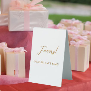 Gefälligkeitsunterschrift für Hochzeitsskripte Tischaufsteller