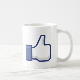 Gefällt mir-Hand Kaffeetasse