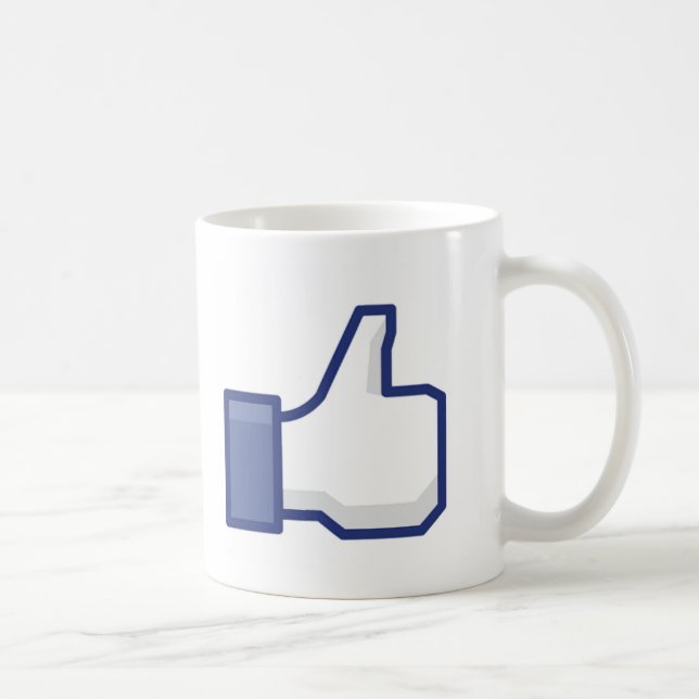 Gefällt mir-Hand Kaffeetasse (Rechts)