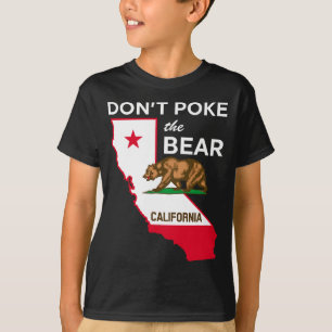 Gefällt mir nicht den Bären California Republic De T-Shirt