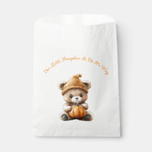 Gefälte Taschen - Autumn Baby Shower Gefallen Tasc