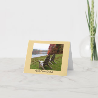 Gefaltete Ankündigungskarte Ankündigung