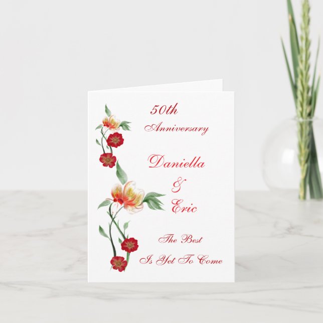 Gefaltete Einladung (Vorderseite)