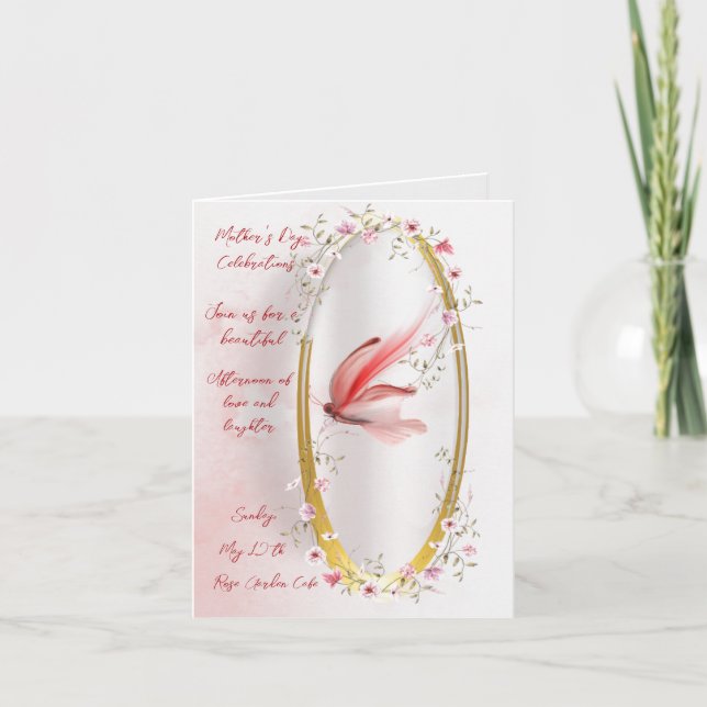 Gefaltete Feiertagskarte (Vorderseite)