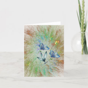 Gefaltete Feiertagskarte