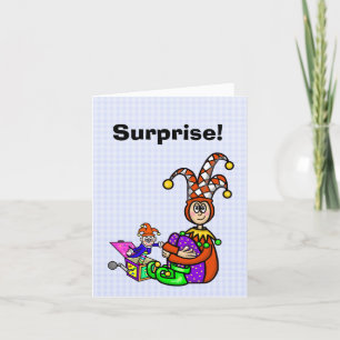 Gefaltete Grußkarte Karte