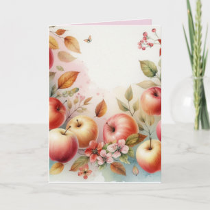 Gefaltete Grußkarte Karte