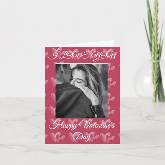 Gefaltete Grußkarte Karte (Vorderseite)