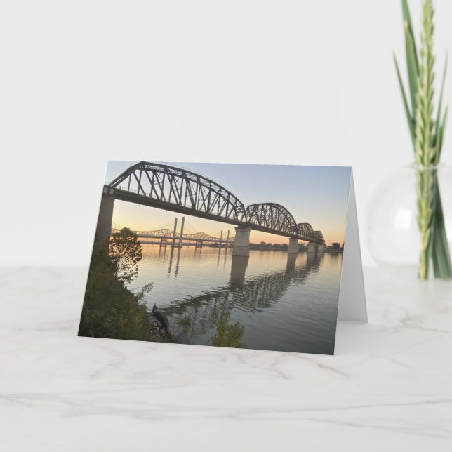 gefaltete grußkarte karte (Vorderseite)