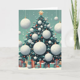 Gefaltete Grußkarte Karte