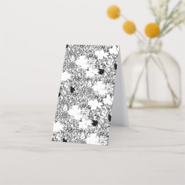 Gefaltete Terminkarte (Rückseite)